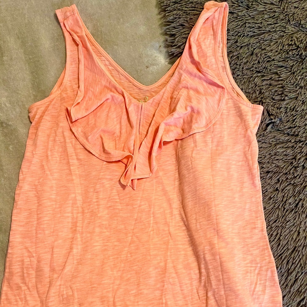Lilly Pulitzer Ruffle Tank